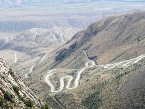 Up and Down through Kyrgyzstan