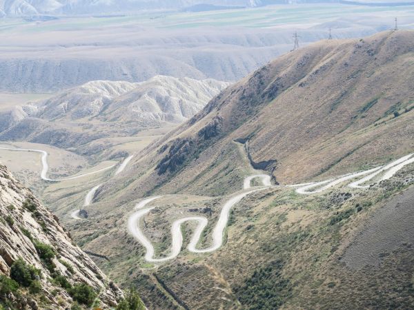 Up and Down through Kyrgyzstan