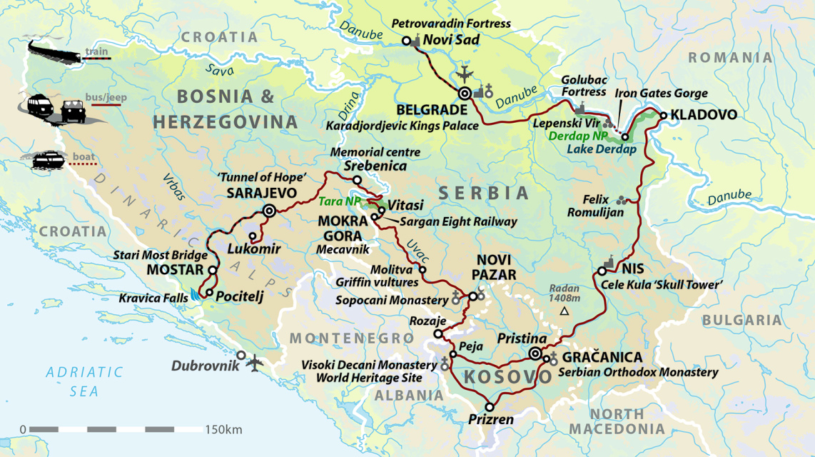 Into The Balkans: Serbia, Kosovo, Bosnia & Herzegovina